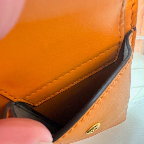 Fendi Peekaboo Defender PVC Clutch Bag Orange - Small - Picture 14 of 16